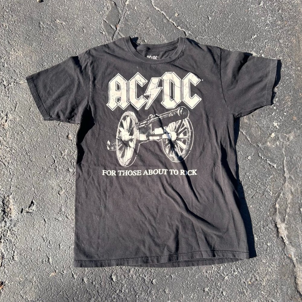 ACDC "For Those About To Rock" Band Tee